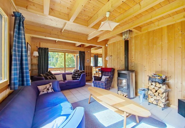 Living room Chalet de l'Oy CDO
