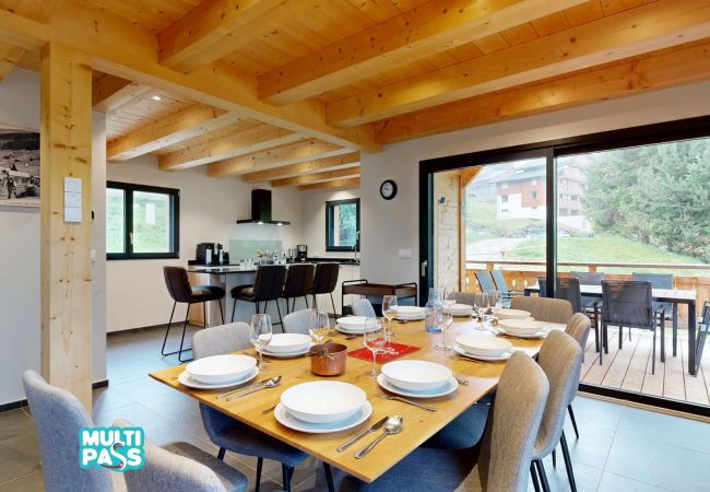 Dining room Chalet la Frenaie - FRN Châtel
