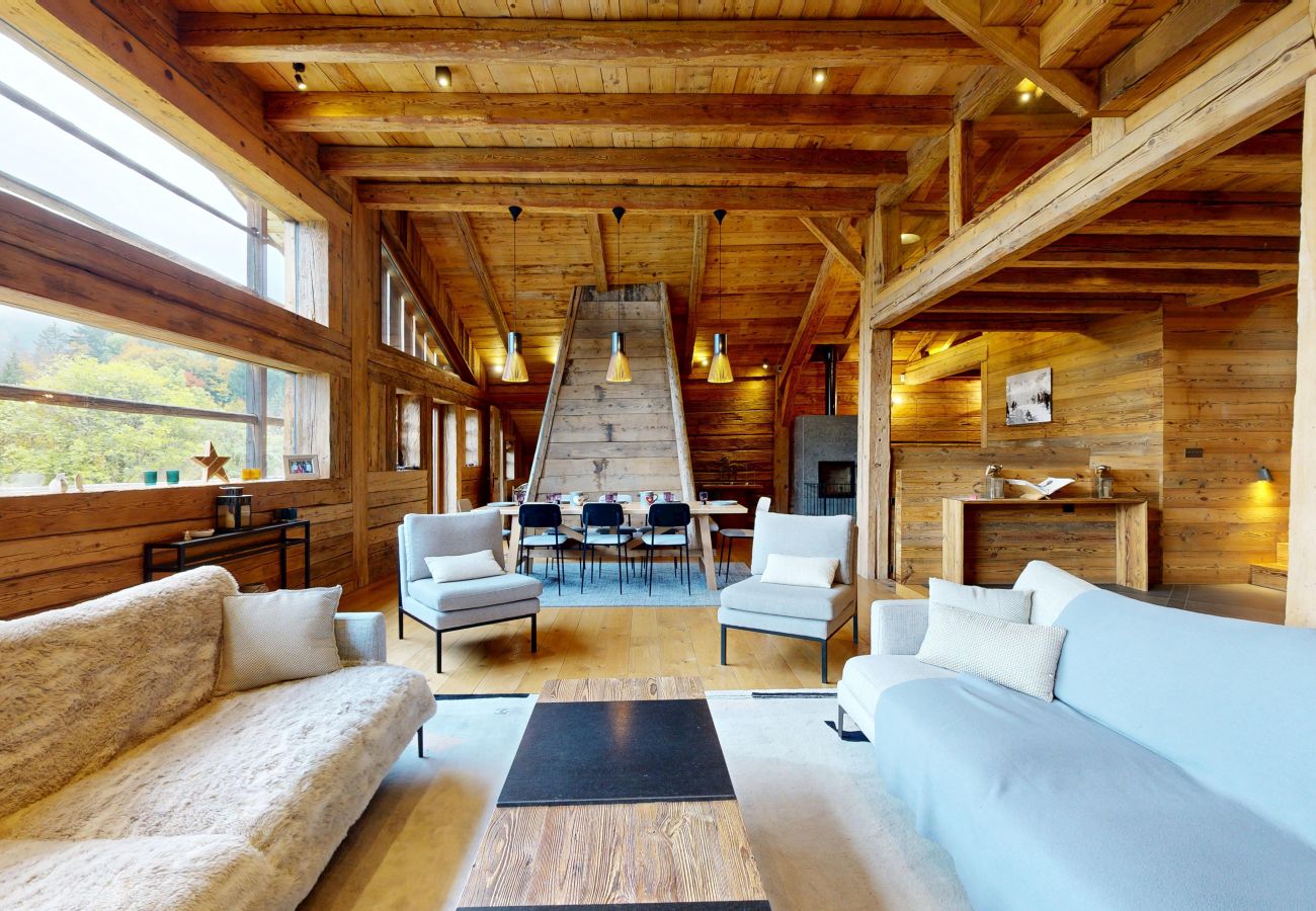 Chalet in Abondance - Chalet Drozin - PORTES DU SOLEIL 23 pers.