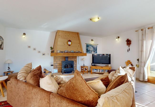 Living room Chalet Alba Roitet Châtel 