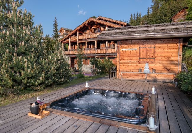Villa in Veysonnaz - Chalet Dragon WELLNESS & LUXURY 12 pers