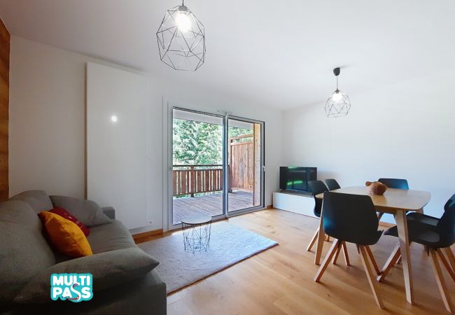 Living room, lodges de Celestin LTB103, Linga, Châtel