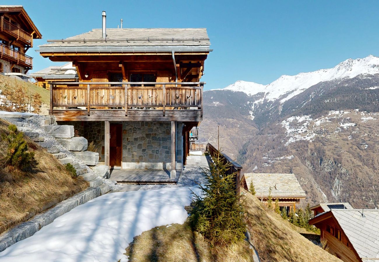 Chalet in Hérémence - Chalou LUXE & COSY chalet 8 personnes