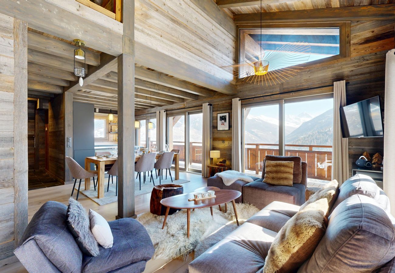 Chalet in Hérémence - Chalou LUXE & COSY chalet 8 personnes